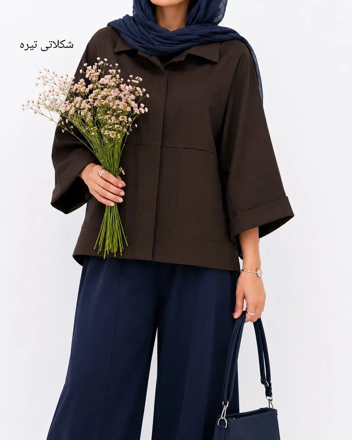 تونیک باکسی لینن شادان
